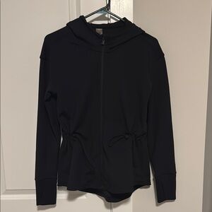 Mono B Black Fitted Zippered Hoodie